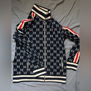 GG JACQUARD COTTON JACKET